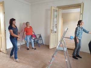 Opravy apartmánů ve farní budově č. p. 2