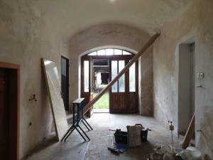 Opravy apartmánů ve farní budově č. p. 2